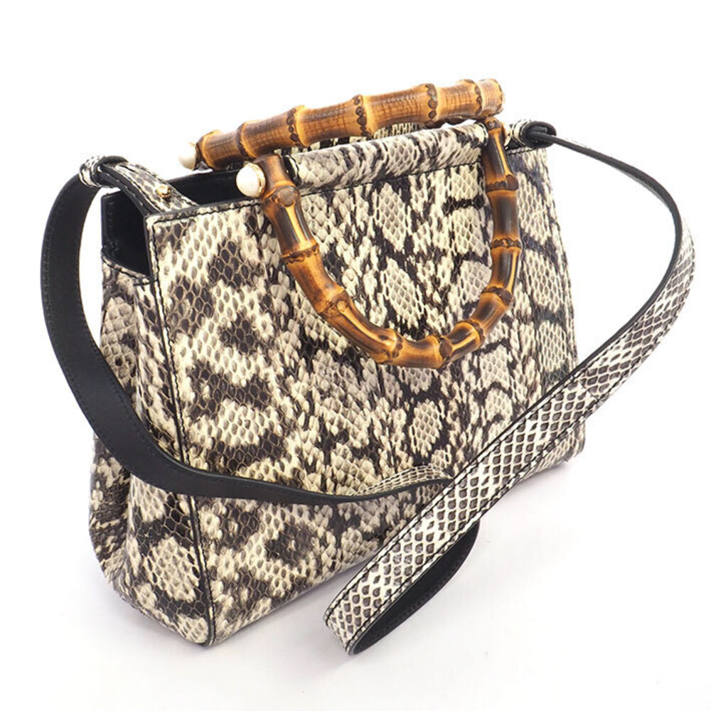 Gucci Shoulder Bamboo Gold Bag Logo Handbag Strap